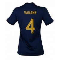 Ženski Nogometni dresi Francija Raphael Varane #4 Domači SP 2022 Kratek Rokav